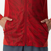 Mizuno MIZUNO Dry Aeroflow Hybrid Jersey Jacket, Men's/Unisex, 32MCB031