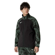Mizuno Tech Shield Breath Thermo Fleece-Lined Windbreaker Warmer Jacket (32MCB530)