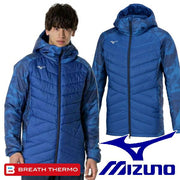 Mizuno Breath Thermo Heat-Generating Windbreaker Warmer Jacket with Techfill Insulation (32MEB536)