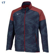 Mizuno Breath Thermo Fleece-Lined Heat-Generating Windbreaker Warmer Jacket (32MEB541)