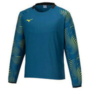 Mizuno Men's Unisex Piste Windbreaker Shirt (P2MEB020) for Soccer and Futsal