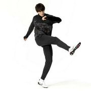 Mizuno Stretch Fleece Half-Zip Jersey Jacket for Men and Women, Soccer and Futsal Wear, P2MCB516