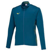 Mizuno Full-Zip Training Top for Men and Women, Soccer and Futsal Wear, P2MCB035