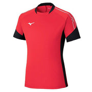 Mizuno Men's Soccer Uniform, Short Sleeve Top, Futsal Wear, P2MAC021