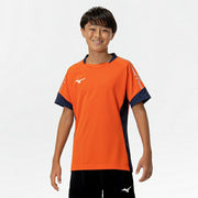 Mizuno Junior Soccer Uniform, Short Sleeve Top, Futsal Wear, MIZUNO Kids, P2MAC121