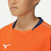 Mizuno Junior Soccer Uniform, Short Sleeve Top, Futsal Wear, MIZUNO Kids, P2MAC121