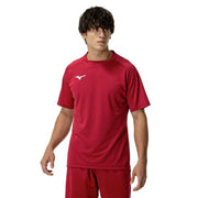 Mizuno Men's Soccer Uniform, Short Sleeve Top, Futsal Wear, P2MAC022