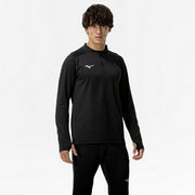 Mizuno Men's Solid Knit Half-Zip Jersey Jacket for Soccer and Futsal (P2MCC080)