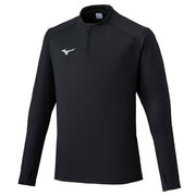 Mizuno Men's Solid Knit Half-Zip Jersey Jacket for Soccer and Futsal (P2MCC080)
