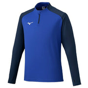 Mizuno Junior Jersey Jacket, Solid Knit, Half-Zip, Soccer/Futsal Wear, Kids, P2MCC180