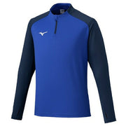 Mizuno Men's Solid Knit Half-Zip Jersey Jacket for Soccer and Futsal (P2MCC080)