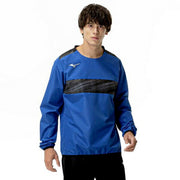 Mizuno Men's P2MEC300 Windbreaker Shirt (Soccer/Futsal Wear)