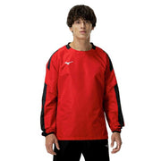 Mizuno Men's Piste Windbreaker Shirt (Soccer/Futsal Wear) P2MEC100