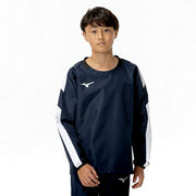 Mizuno Junior Piste Windbreaker Shirt (Top) for Soccer and Futsal, Kids' P2MEC110