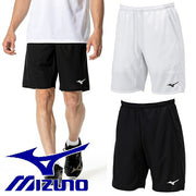 Mizuno Men's Dry Aeroflow Game Pants, Uniform Shorts for Tennis, Soft Tennis, and Badminton (Product Number: 62JBC001)