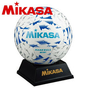 MIKASA Handball Mascot Ball, Signed Ball, Souvenir, Gift, Present, HB1.540B-W