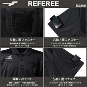 FINTA Referee Uniform, Short Sleeve Shirt, Soccer/Futsal, Men's, Adult, FT5978
