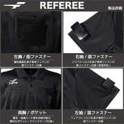 FINTA Referee Uniform, Long Sleeve Shirt, Soccer/Futsal, Men's, Adult, FT5979