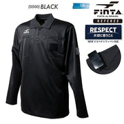 FINTA Referee Uniform, Long Sleeve Shirt, Soccer/Futsal, Men's, Adult, FT5979