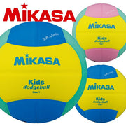 MIKASA Smile Dodgeball, Size 1 Sponge Ball, for Kids, SD10