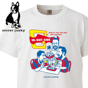 Soccer Junky Short Sleeve T-Shirt with In-Out Side Barger Design, Soccer Junky, Soccer Wear, SJ25F16