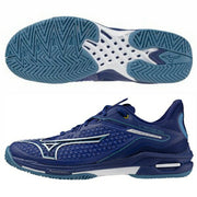 Mizuno Wave Exceed Tour 6 AC 2E Tennis Shoes, Men's and Unisex, All-Court, Size 61GA2470