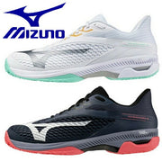 Mizuno Wave Exceed 6 OC Tennis Shoes, 2E, Wide, for Clay and Sand-Filled Artificial Turf Courts, Unisex, 61GB2512