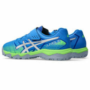 Immediate shipping: ASICS Junior TF 7 training shoes for soccer and futsal. 1104A056-400.