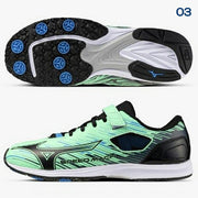 Mizuno Junior Speed ​​Mach 3 Running Shoes with Belt, Track and Field Shoes for Kids, K1GC2552