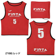FINTA Junior Bibs, Set of 10, Numbered, Soccer/Futsal Wear, Kids, FT6555