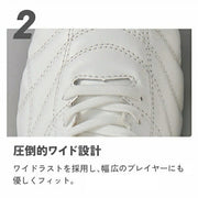 [7% OFF Coupon! Until January 5th] Hummel Volato 3 Team Soccer Cleats, Wide 3E, HAS1247W-1060