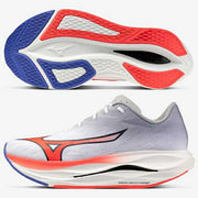 Mizuno Wave Rebellion Flash 3 Running Shoes, Thick Sole, 2E, MIZUNO J1GC253501