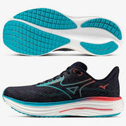 Earn 10x points on Mizuno Wave Rider 29 running shoes with thick soles (J1GC250301)