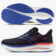Earn 10x points on Mizuno Women's Wave Rider Running Shoes, Size 29, 2E, Track and Field, Platform Sole, Women's, J1GD2503