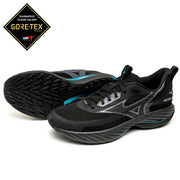 Earn 10x points! Mizuno Wave Rider GTX 3 Running Shoes, GORE-TEX, Fully Waterproof, Platform Sole, Men's, Unisex, J1GC257701