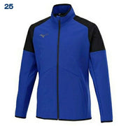 Mizuno Tech Shield Jacket, Water-Repellent, Fleece-Lined, Stretch Jersey, Unisex, Sportswear, Product Number: 32MEB651