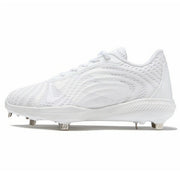 New Balance FuelCell X 4040 v7 Metal Baseball Cleats, White, High School Baseball Cleats, NB New Balance AB4040W72E