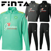Immediate shipping! FINTA Men's Fleece-Lined Jersey Top and Bottom Set for Futsal and Soccer. FT4509 FT4511 ◎