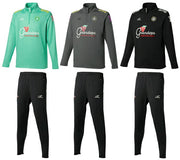 Immediate shipping! FINTA Men's Fleece-Lined Jersey Top and Bottom Set for Futsal and Soccer. FT4509 FT4511 ◎