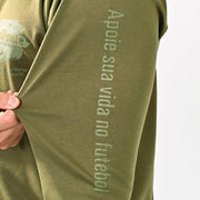 DalPonte Heavyweight Long Sleeve Plastic T-Shirt for Futsal and Soccer (DPZ0446)