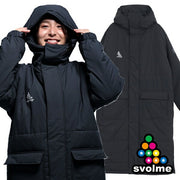 Immediate shipping: Svolme thermal padded long bench coat, perfect for futsal and soccer. Product number: 1253-47404.