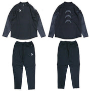 Bonera Men's Half-Zip Jersey Set for Futsal and Soccer (BNR-TJ096T, BNR-TJ092P) - Ships Immediately