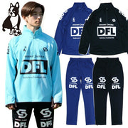 DFL Soccer Junky Half-Zip Jersey Set for Futsal and Soccer, SJ25D10 and SJ25D11