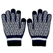 Soccer Junky Stretchy Knit Gloves, Smartphone Compatible, Futsal, Soccer Wear, Cold Weather Protection, SJ25D49