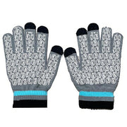 Soccer Junky Stretchy Knit Gloves, Smartphone Compatible, Futsal, Soccer Wear, Cold Weather Protection, SJ25D49