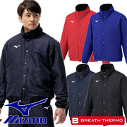 Mizuno Breath Thermo Heat-Generating Windbreaker Warmer Jacket (32MEC551)