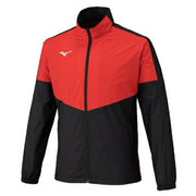 Mizuno Windbreaker Jacket with Mesh Lining, Water-Repellent and Windproof, Unisex, Model 32MEC120