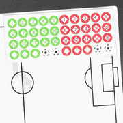 FINTA FT5180 Binder-Style Tactics Board, A4 Size, for Soccer Staff and Coaches