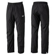 Mizuno Windbreaker Pants with Mesh Lining, Water-Repellent and Windproof, Unisex, Size 32MFC120