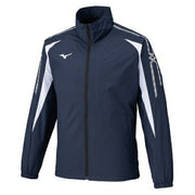 Mizuno Windbreaker Jacket with Mesh Lining, Water-Repellent and Windproof, Unisex, Model 32MEC015